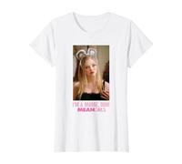 Mean Girls I'm a Mouse Duh T-Shirt, Women, White, Small