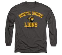 Mean Girls North Shore Lions Mens Long Sleeve T Shirt, Charcoal, Medium