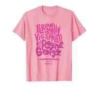 Mean Girls Personally Victimized By Regina Pink Letters Y2K T-Shirt