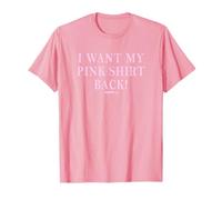 Mean Girls Pink Text I Want My Shirt Back T-Shirt