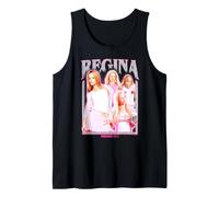 Mean Girls Regina George Y2K Rhinestone Collage Portrait Tank Top