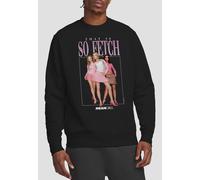 Mean Girls So Fetch 90S Crew Sweatshirt, Black Mean Girls Black XL