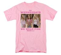 Mean Girls Wednesdays We Wear Pink Unisex T Shirt, Pink, Large