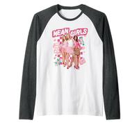 Mean Girls You Can't Sit with Us Checkerboard Y2K Movie Raglan Baseball Tee
