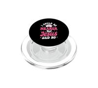 Mean Nurse Faith RN Night Shift Nurse PopSockets PopGrip for MagSafe