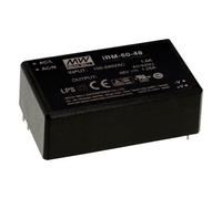 MEAN WELL - 12V, 5A, 60W, AC/DC PCB Mount Power Supply
