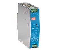 Mean Well 24V / 76.8W Slim/Economical Din Rail PSU NDR-75-24