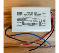 Mean Well APC-35-500 500mA 35W IP42 LED Switching Power Supply UK Stock