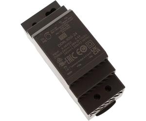 Mean Well DDR-30G-24 30W DC/DC converter 9-36V:24V 1.25A, DIN rail