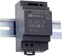 Mean Well Rail mounted DC/DC converter 24V 2.5A 60W 1 output