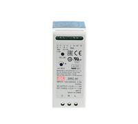 MEAN WELL DRC 40W 27.6V Switching Power Supply, DRC-40B Dual Output AC-DC DIN Rail UPS Power Supply Driver Converter Transformer For Security Systems, Alarm Systems, etc