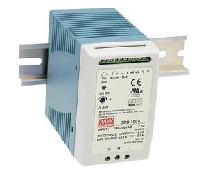 Mean Well DRC-60A rail PSU 13.8V 2.8A 59W 2 outputs DIN rail mount