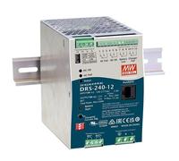 Mean Well DRS-240-12 DIN Rail Power Supply 12V 20A; 240W, Adjustable