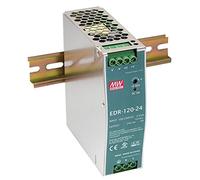 Mean Well EDR-120-24 AC-DC Industrial DIN Rail Power Supply
