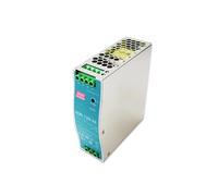 MEAN WELL EDR 120W 24V 5A Switching Power Supply， AC/DC Single Output Industrial DIN Rail EDR-120-24 Power Supply Driver Transformer, Slim Metal Case