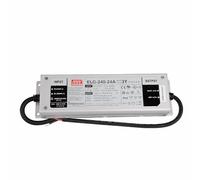 MEAN WELL ELG-240-24A-3Y 240W IP65 LED Power Supply, 26.4V/DC 10A, Meets EN61000-3-2, EN55015, EN61347-1, EN61347-2-13 Standards