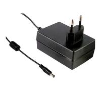 Mean Well GST25E15-P1J PSU 15V DC 1660mA 25W Europlug Level VI