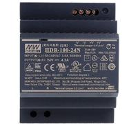 Mean Well HDR-100-24N Industrial Power Supply 100W 24V 4.2A DIN Rail