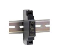 Top-hat Rail Power Supply 15 W 12 V 1.25 A; MeanWell HDR-15-12; DIN-Rail Transformer