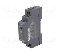 Mean Well HDR-15-24 15.2W Ultra Slim Step Shape DIN Rail HDR-15 24V 0.63A