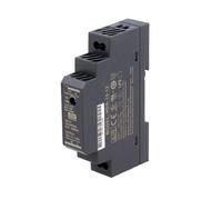 MEAN WELL HDR-15-5 Ultra Slim Step-Shape 1SU DIN Rail Power Supply, 5V 2.4A 12W