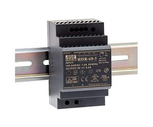 Mean Well HDR-60-12 60W Ultra Slim DIN Rail PSU