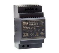 MEAN WELL HDR-60-15 POWER SUPPLY, AC-DC, 15V, 4A