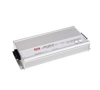 MEAN WELL HEP 1000W 48V 21A LED Driver， HEP-1000-48 AC-DC Single Output Industrial Switching Power Supply Converter Transformer with IP68, PFC, Metal Case