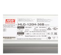 Mean Well HLG-120 IP65 Alu-SNT SNT IP67 122W 36V/3.4A CV+CC Dimmable