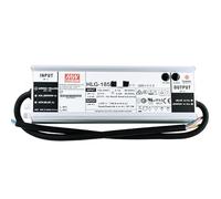MEAN WELL HLG 185W 42V 4.4A LED Driver， HLG-185H-42B Switching Power Supply Converter Transformer with IP67, PFC Function, Metal Case, 3 in 1 Dimming