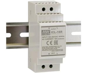 Mean Well ICL-16R Inrush Current Limiter Series: ICL-16R/L for Inductive and Capacitive Loads Grey Protective Class