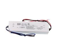 MEAN WELL LPC 100W 143-286V 350mA LED Driver， LPC-100-350 AC-DC Single Output Constant Current Switching Power Supply Converter Transformer with IP67, Plastic Case