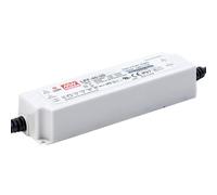 MEAN WELL LPF 40W 24V 1.67A LED Driver， LPF-40D-24 AC-DC Constant Current Voltage Switching Power Supply Converter Transformer with IP67, PFC,3 in 1 Dimming, Plastic Case