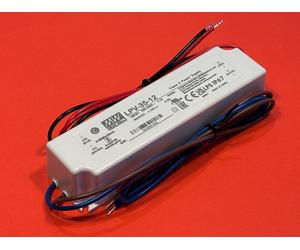 Mean Well LPV-35-12 36W 12V Constant Voltage LED Power Supply IP67