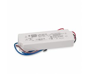 Mean Well LPV-35-12 AC-DC Single Output LED Driver, Constant Voltage