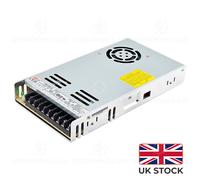 AC/DC Enclosed Power Supply, 24V, 14.6A, 350.4W - LRS-350-24