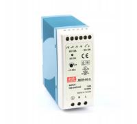 Mean Well MDR-60-5 Miniature Single Output Power Supply 5V 10A 60W DIN Rail