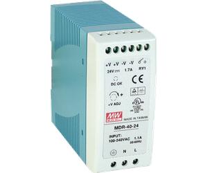 Mean Well MDR DC Power Supply 24V | MDR-40-24