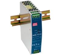 Mean Well NDR-75-12 12V / 78W Slim/Economical Din Rail PSU