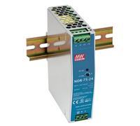 Mean Well NDR-75 Series NDR-75-12 Single Output Industrial DIN Rail (NDR-75-12)