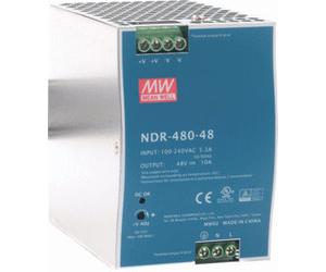 Mean Well NDR Universal Power Supply 48V 10A | NDR-480-48