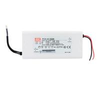 MEAN WELL PCD 40W 70-108V 350mA LED Driver， PCD-40-350B AC Single Output Constant Current Switching Power Supply Converter Transformer with IP42, PFC, Dimming
