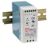 Mean Well psu 12V 3.34A 40.08W adjustable DIN rail mount DRA-40-12