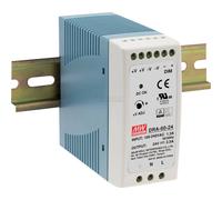 Mean Well PSU 24V DC 2.5A 60W 1 output DIN rail mounted DRA-60-24