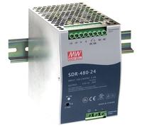 SDR-480-48 Power supply: switched-mode 480W 48VDC 48-55VDC 10A 90-264VAC MEAN WE