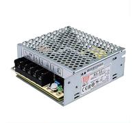 MEAN WELL RS 50W 24V 2.2A Switching Power Supply， AC/DC Single Output RS-50-24 Power Supply Driver Transformer for Railway, Industrial, Communications or Data Systems, etc