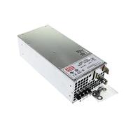 MEAN WELL RSP 1500W Switching Power Supply， AC/DC Single Output RSP-1500-48 48V 32A Slim Type Enclosed Power Supply Driver Transformer with PFC Function