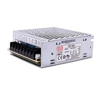 MEAN WELL RT 50W 5V 4A Switching Power Supply， AC-DC Triple Output Closed Type RT-50A-5 Power Supply Driver Converter Transformer with LED Power Indicator, Adj Output