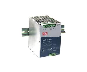 Mean Well SDR-480P-48 rail PSU 48V DC 10A DIN mount overload prote...