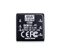 MEAN WELL SKM 15W 15V 1000mA Power Supply Converter, SKM15B-15 DC-DC Voltage Stabilized Single Output Switching Power Supply Driver Transformer